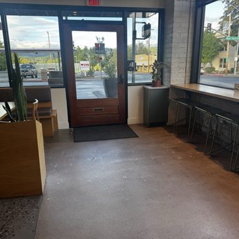 Theory Coffee - More seating at entry - Coffee & Tea Near Me - Mount Shasta, California
