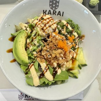 Karai Hand Roll Bar - SALMON POKE - Sushi Bars Near Me - Whittier, California