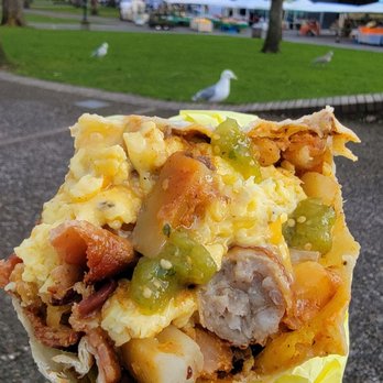 Enchanted Sun Breakfast Burritos - Bacon and Sausage Buritto - Mexican Near Me - Portland, Oregon Enchanted Sun Breakfast Burritos - Bacon and Sausage Buritto - Mexican Near Me - Portland, Oregon