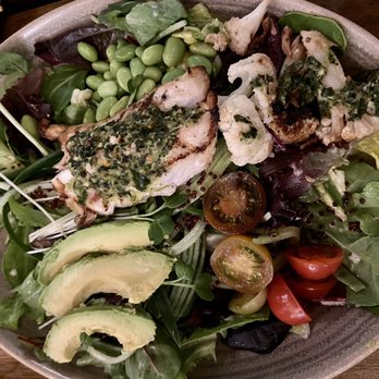 Pacific Catch - Asian Chimichurri Salad Grilled Sea Bass - Seafood Near Me - Cupertino, California Pacific Catch - Asian Chimichurri Salad Grilled Sea Bass - Seafood Near Me - Cupertino, California
