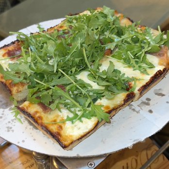 Crispelli's Bakery & Pizzeria - Prosciutto Pizza (Detroit Style Deep Dish) - Pizza Near Me - Berkley, Michigan Crispelli's Bakery & Pizzeria - Prosciutto Pizza (Detroit Style Deep Dish) - Pizza Near Me - Berkley, Michigan