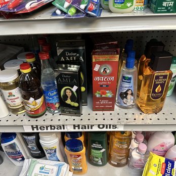 Indian Prem - a shelf full of hair products - Herbs & Spices Near Me - Miami, Florida Indian Prem - a shelf full of hair products - Herbs & Spices Near Me - Miami, Florida