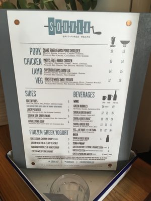 Menu photo 7 Souvla San Francisco, CA
