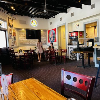 Lake Powell Pizza - Dining tables and chairs for groups and soda fountain for refills - Pizza Near Me - Panama City Beach, Florida Lake Powell Pizza - Dining tables and chairs for groups and soda fountain for refills - Pizza Near Me - Panama City Beach, Florida