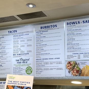 Rubio's Coastal Grill - 11/04/23 - Mexican Near Me - La Verne, California Rubio's Coastal Grill - 11/04/23 - Mexican Near Me - La Verne, California