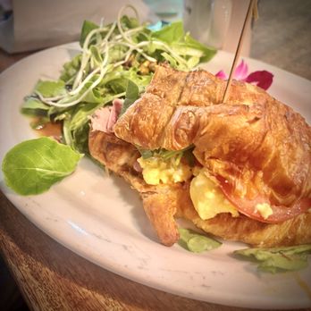Island Vintage Wine Bar - Ham and Egg Croissant - Wine Bars Near Me - Honolulu, Hawaii Island Vintage Wine Bar - Ham and Egg Croissant - Wine Bars Near Me - Honolulu, Hawaii