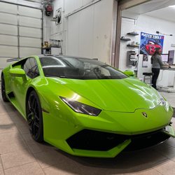 Silver Star Automotive - Nothing makes our day like when an exotic rolls in. Check out our customers Lamborghini!
