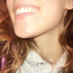 Tooth Glam Detroit Tooth Gems - 14kt yellow gold .01 carat diamond