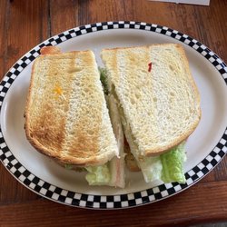 Java Haus Cafe - BLT. The plate was about the size of my hand. It was about an inch thick. Went to another restaurant for more food.