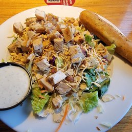 This is supposed to be a grilled chicken salad