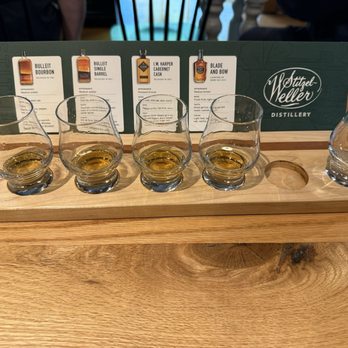Stitzel-Weller Distillery - Tasting tray - Distilleries Near Me - Shively, Kentucky Stitzel-Weller Distillery - Tasting tray - Distilleries Near Me - Shively, Kentucky
