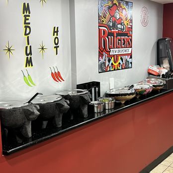 Mr. Tacos - the counter area of a mexican restaurant - Tacos Near Me - New Brunswick, New Jersey