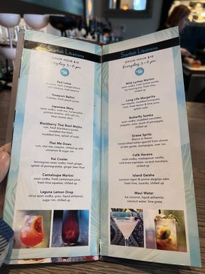 Menu photo 3 Starfish Newport Beach, CA