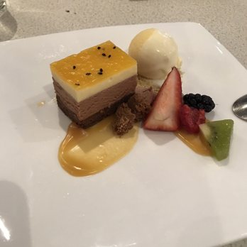 Minami - Easter Brunch Zen - Milk Chocolate Passion Fruit Bavarois - Japanese Near Me - Vancouver, British Columbia