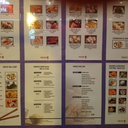 Mei Hua - Menú