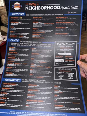 Menu photo 1 Zipps Sports Grill Gilbert, AZ Menu photo 1 Zipps Sports Grill Gilbert, AZ