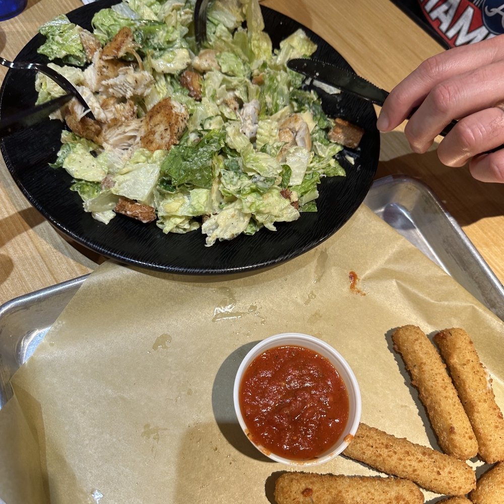 Chicken Caesar salad
