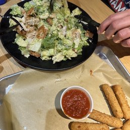 Chicken Caesar salad