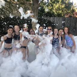 Kids foam party