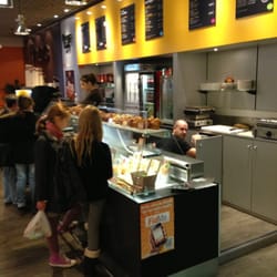 Colombus Café - Un lieu accueillant et chaleureux. Le personnel est sympathique. Il y a toujours un muffin du mois