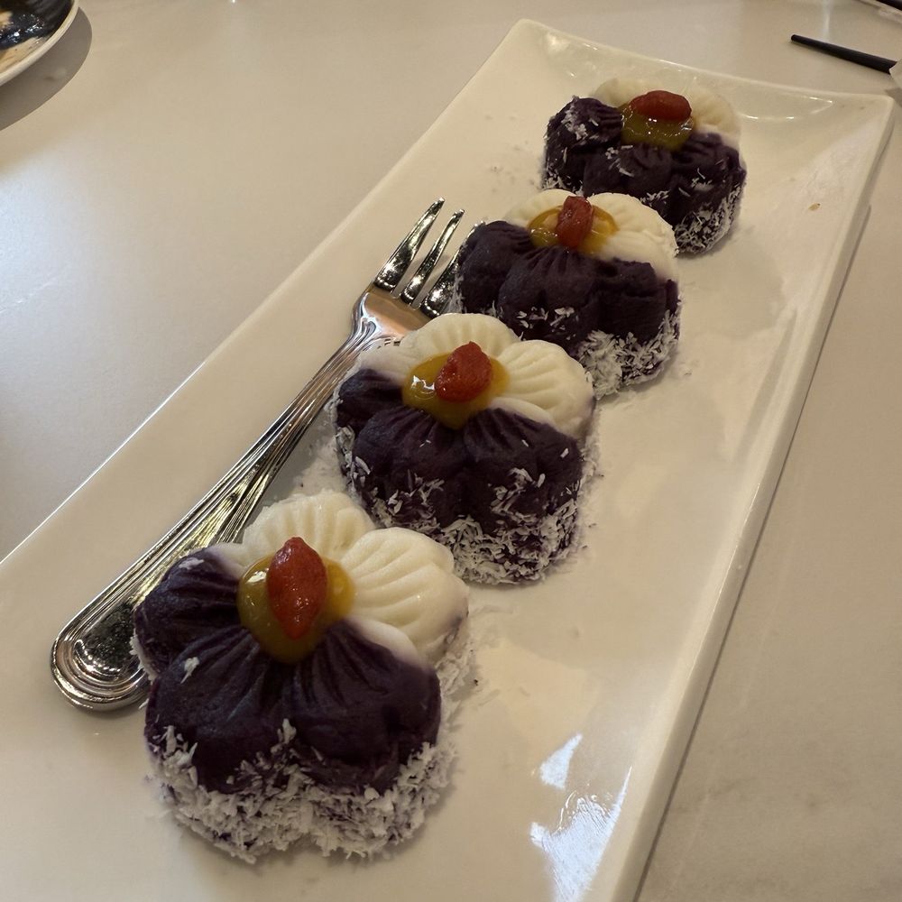 Rh Bistro - Blueberry taro yam cake - Shanghainese Near Me - Falls Church, Virginia Rh Bistro - Blueberry taro yam cake - Shanghainese Near Me - Falls Church, Virginia
