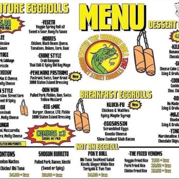 Enter The Dragon Roll - The Menu - Food Trucks Near Me Enter The Dragon Roll - The Menu - Food Trucks Near Me
