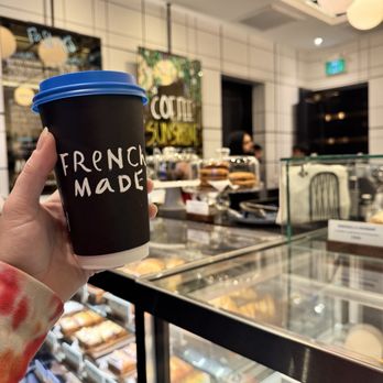 French Made - Latte inside their beautiful shop - Cafes Near Me - Toronto, Ontario
