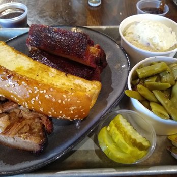 City Barbeque - Pick Two with brisket and ribs. 2 sides. - Barbeque Near Me - Indianapolis, Indiana