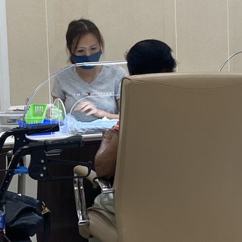 VS Nails & Spa - My grandma being pampered. - Nail Salons Near Me - Fontana, California VS Nails & Spa - My grandma being pampered. - Nail Salons Near Me - Fontana, California