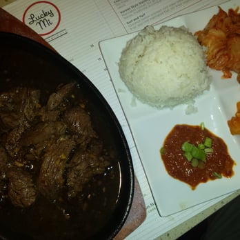 Lucky Mi Noodle House - Korean Sizzling Beef was excellent! - Noodles Near Me - Immokalee, Florida