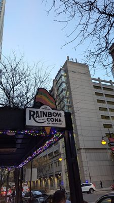 The Original Rainbow Cone by null