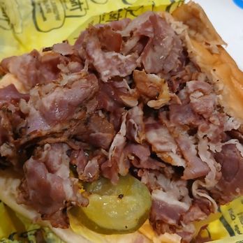 The Hat - "Extra Pickles" Pastrami Dip - Sandwiches Near Me - Murrieta, California The Hat - "Extra Pickles" Pastrami Dip - Sandwiches Near Me - Murrieta, California