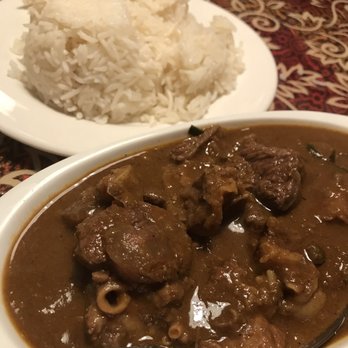 Mek's Delight - Coconut rice & beef rendang - Thai Near Me - Surrey, British Columbia