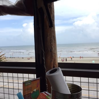 Rum Shack - The view from 2nd story - Bars Near Me - Galveston, Texas