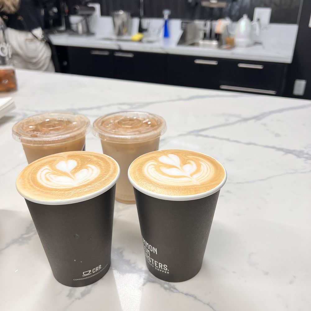Common Room Roasters - 2 Vanilla Lattes & 2 Iced Chai Teas - Coffee Roasteries Near Me - Long Beach, California Common Room Roasters - 2 Vanilla Lattes & 2 Iced Chai Teas - Coffee Roasteries Near Me - Long Beach, California