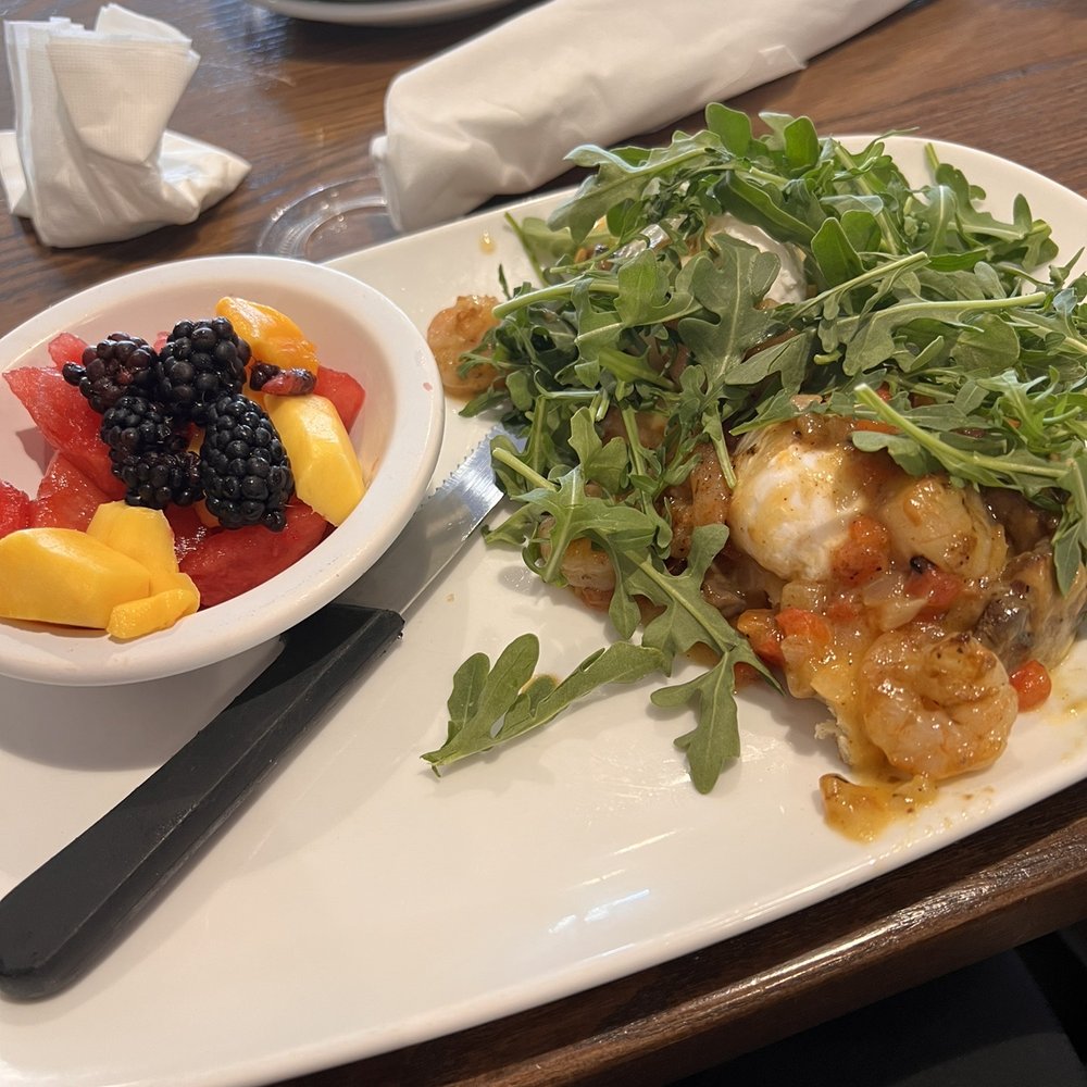 Another Broken Egg Cafe - Shrimp Benedict - American Near Me - Williamsburg, Virginia Another Broken Egg Cafe - Shrimp Benedict - American Near Me - Williamsburg, Virginia