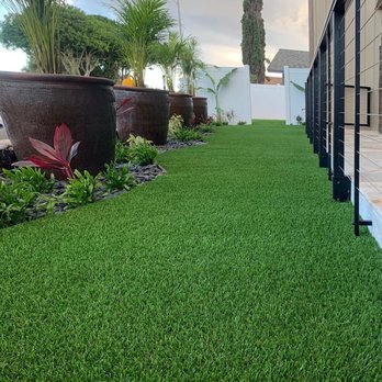 Design Build Landscape - Artificial turf with pots .... Simple but cherry :) - Landscape Architects or Designers Near Me Design Build Landscape - Artificial turf with pots .... Simple but cherry :) - Landscape Architects or Designers Near Me