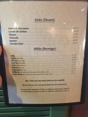 Menu photo 6 L'Osteria Mondello Cheyenne, WY Menu photo 6 L'Osteria Mondello Cheyenne, WY