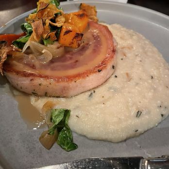 The Pullman - Porchetta on grits - New American Near Me - Glenwood Springs, Colorado