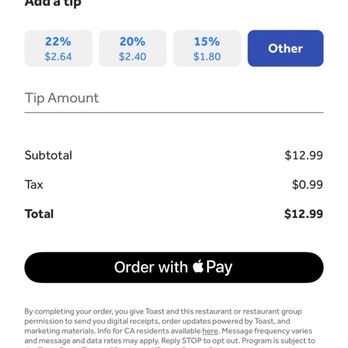 Chalo India - Bug in the menu! Tax doesn't add to total - Indian Near Me - Frisco, Texas Chalo India - Bug in the menu! Tax doesn't add to total - Indian Near Me - Frisco, Texas