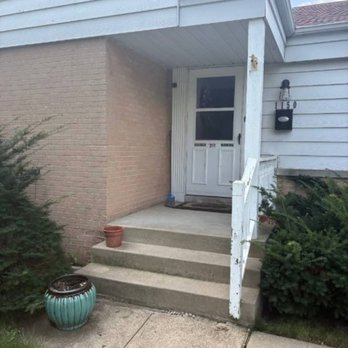 Glory Painting - Before and after. He painted my railing black. - Painters Near Me - Highland Park, Illinois