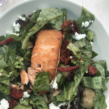 Via Baci - Salmon salad. Yummy - Italian Near Me - Lone Tree, Colorado Via Baci - Salmon salad. Yummy - Italian Near Me - Lone Tree, Colorado
