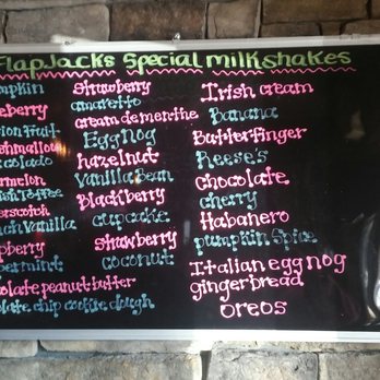 Flapjacks - Special Milkshakes - Breakfast & Brunch Near Me - Sacramento, California