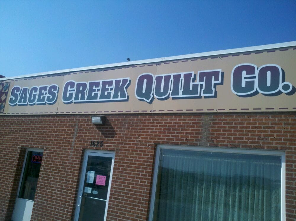 SAGES CREEK QUILT COMPANY Updated September 2024 1625 N 2nd Ave