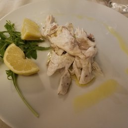 Fish of the day (half): don't know the name, but nice and fatty. Several species to choose from.