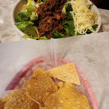 Chuy's - Taco salad. Didn't have a shell like most places - Tex-Mex Near Me - West Chester, Ohio