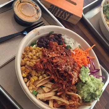 Chi'Lantro - Salad with spicy chicken and guacamole! - Asian Fusion Near Me - Austin, Texas Chi'Lantro - Salad with spicy chicken and guacamole! - Asian Fusion Near Me - Austin, Texas