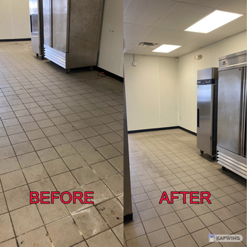 Start Fresh Cleaning Services - Left side of kitchen from front entrance - before / after - Home Cleaning Near Me Start Fresh Cleaning Services - Left side of kitchen from front entrance - before / after - Home Cleaning Near Me