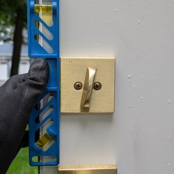 Schlage Door Looks Installation in Westwood, MA