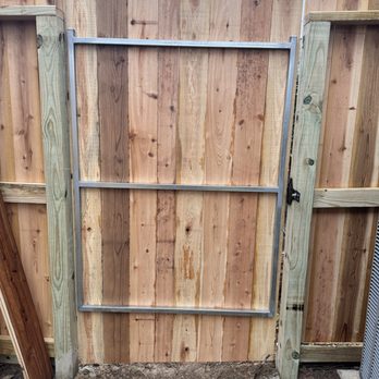 Morales Fence - Free galvanized metal gate frame with 70ft of new fence or more! (Limit 1/ costumer) - Fences & Gates Near Me Morales Fence - Free galvanized metal gate frame with 70ft of new fence or more! (Limit 1/ costumer) - Fences & Gates Near Me